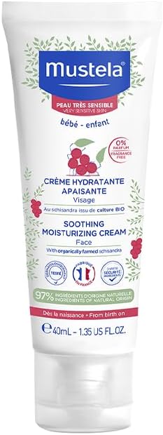 Mustela Mustela Çok Hassas Ciltler için Rahatlatıcı Yüz Kremi 40 ml 1 Paket