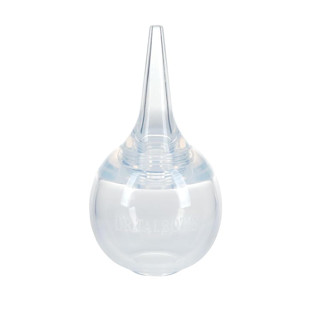 Dr. Talbot\'s Nasal Aspirator for Babies - Silicone - Includes Storage Case - Clear
