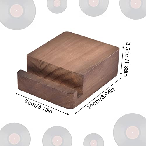 Rack de exibição de registro | Suporte de registro de caixa de madeira para coleção,Suporte para cap