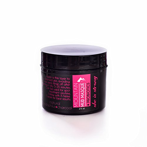 Cammi and Company Mud Masque: Moisturizing Cream + Probiotics, Mud Mask with activated charcoal