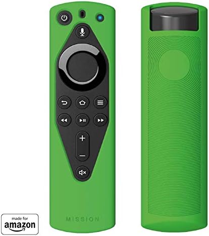 Mission Remote Case for The All-New Fire TV Voice Remote (2018 Version for Fire TV Stick 4K and Fire TV Cube) (Irish Green)