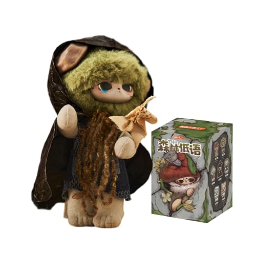 CALEMBOU Plush Doll Blind Box, 8'' Echo Forest Whispers Series Stuffed Animal Handmade Plush Toys, Kawaii Mystery Collectible Toys Cute Soft Charm Christmas Birthday Gifts (Forest Whispers Series)