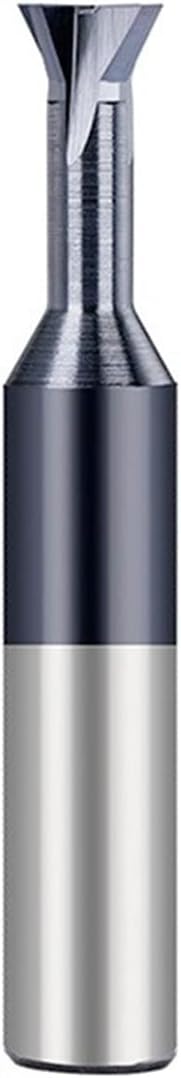 1 Pcs 45/60 Degree HSS Straight Shank Dovetail Slot Cutter End Mill CNC Bit 1.5-16mm T Slotting Milling Bit Dovetail Milling Cutter Carbide End Mill Groove Cutter