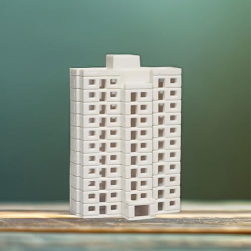 carotoe Modèle Architectural détaillé, manoir à l ' échelle 1: 500 pour Les Jeux de Table et la Conception de scènes Miniatures, Construction de modèles à l ' échelle N – vue 5