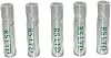 5 x Clear Glass Filter Tips | 6mm x 26 mm | 5pc Sealed Blister Packs | Borosilicate Glass | Round Filter Tips Mouthpiece Easy Clean Reusbale (5)