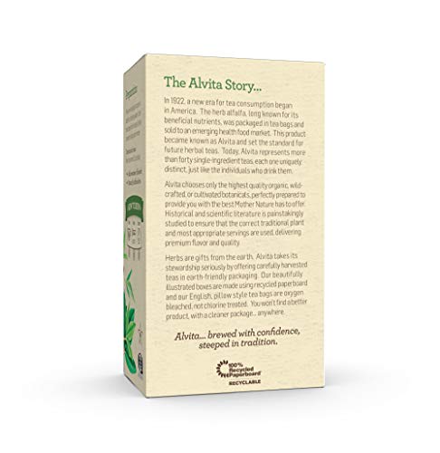 Alvita Organic Hibiscus Herbal Tea - Made With Premium Quality Organic Hibiscus Calyces, With Refreshing Tart Flavor And Floral Aroma, 24 Tea Bags #TOP4