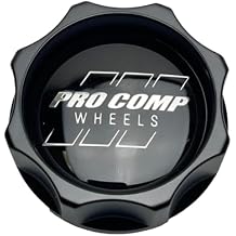 Pro Comp Satin Black Snap in Wheel Center Cap 504055602 504055602-CAP-2 Cap S210K88 S1608-09 Resin Logo