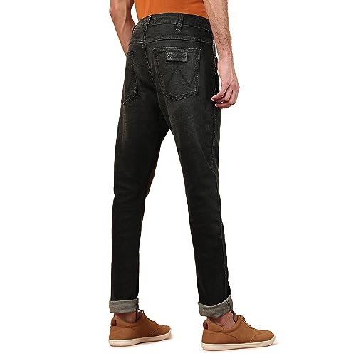 Image of Wrangler Men's Vegas Black Jeans (Skinny)