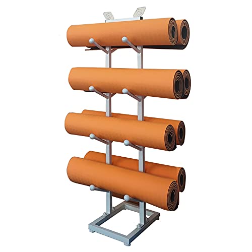 Support de tapis de yoga au sol pour salle de sport et coin fitness
