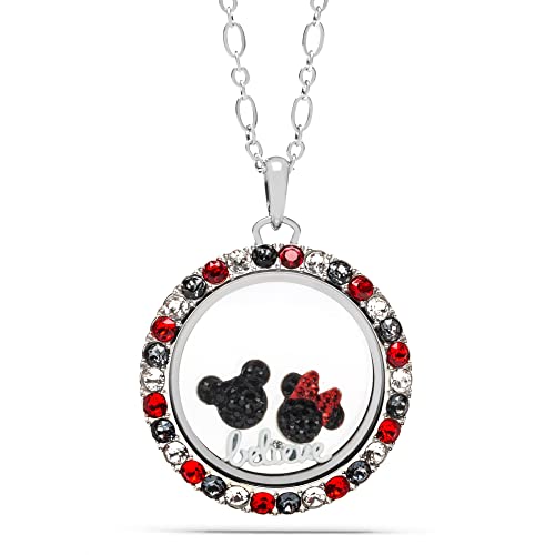 Disney Mickey Mouse Large Living Locket Set