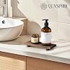 Amazon.com: Luxspire Wooden Bathroom Tray, Small Wooden Riser Farmhouse ...