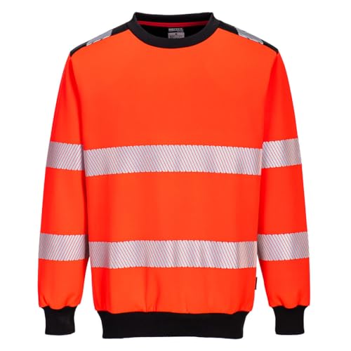 Sweat PW3 haute visibilité Portwest PW379 réfléchissant et chaud