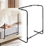 Bed Cradle for Feet, Blanket Lifter for Feet, Height(22''-27'')& Width(13''-17'.3') Adjustable, Blanket Lifters for Foot of Bed, Anti-Slip Design & Convenient Storage,Keep Blankets Off Feet