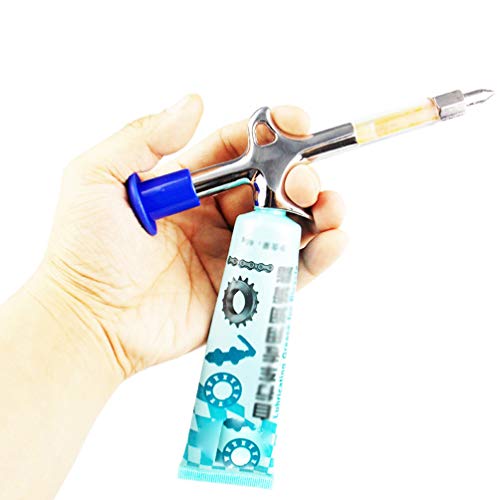 Pistola de graxa para bicicleta Besportble, pistola injetora de graxa, volante, ferramenta de reparo