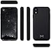 TORU CX PRO for iPhone XR Case Wallet | Protective Shockproof Heavy Duty Cover with Hidden Card Holder & Card Slot |Wrist Strap, Lightning Adapter Mirror Included - Black