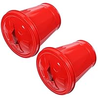 Toddmomy Mini Bidone della Spazzatura Desktop con Bidone della Spazzatura in Metallo Piccoli Bidoni della Spazza