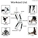 Tib Bar Equipment for Tibialis Trainer Knees Over Toes Tibia Dorsi Calf Machine - Monkey Feet Weight Lifting Tibialis Bar - ATG Shin Splint Relief Shin Exercise (Strap ONLY) (MAX 35 LBS)