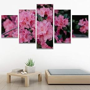 SIGNWIN 5 Panel Canvas Wall Art Modern Art...