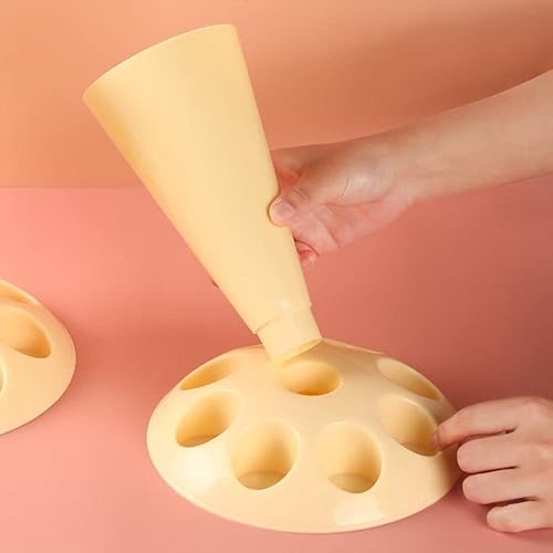 Miniatura 5 de 1 estante para bolsas de pastelería, soporte para bolsas de pastelería, soporte de llenado de bolsas de tuberías con soporte para boquillas de