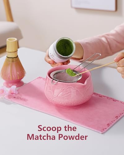 ZENS Matcha Whisk Set Pink