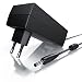 Produktbild CSL - Universal Netzteil DC 5V 3A mit Hohlstecker - 3,5 mm außen Minus / 1,35 mm innen Plus  15 Watt - Ladegerät  Überlast und Kurzschluss-Schutz - 1 m Kabellänge - Netzadapter Stromadapter