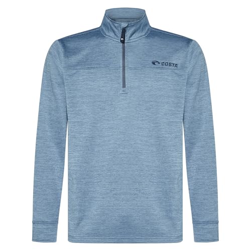 Sweat Costa Del Mar Harbor Quarter Zip contre le vent frais et le froid en mer