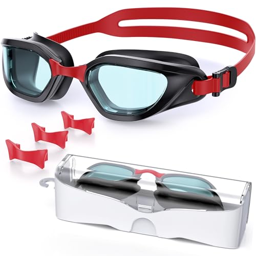 Vegemono Swimming Goggles Anti Fog Anti UV No Leakage For Men Women Youth