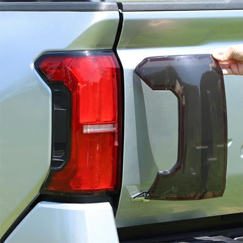 Car Tail Light Tinted Cover Trim for Toyota Tacoma 2024 2025, Car Exterior Decoration Accessories