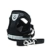 PET SPPTIES Hundegeschirr, gepolstert, verstellbar, reflektierend, weich, atmungsaktiv, bequem, Leine PS041