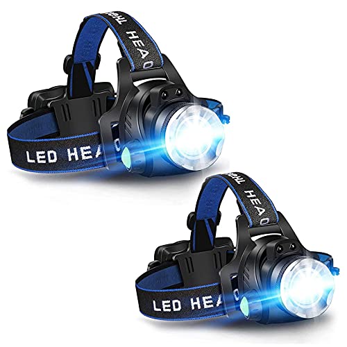 Lampe frontale LED étanche rechargeable USB pour ne plus marcher dans le noir