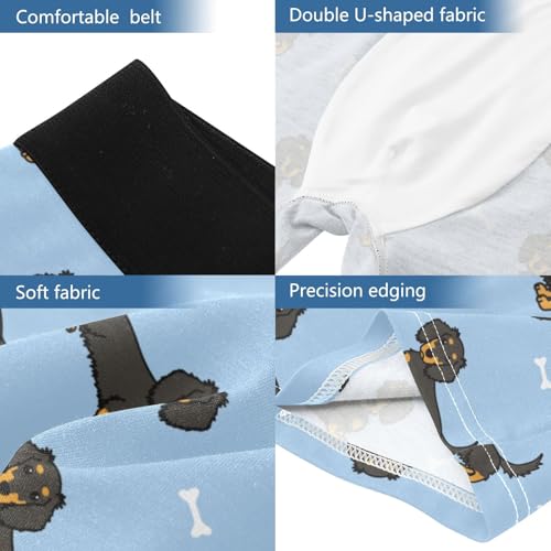 ZZKKO Men's Underwear Briefs Robots Retro Monsters Black Men's Boxer Briefs,Trunks Underwear for Men S-XXL4