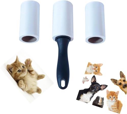 Super Sticky Rolls Lint Remover, 150 Sheets Lint Remover, Lint Roller Refills, Quickly Removes Pet Pair, Lint Roller for Clothes, Cat & Dog Hair Super Sticky Rolls Lint Remover, 150 Sheets Lint Remover, Lint Roller Refills, Quickly Removes Pet Pair, Lint Roller for Clothes, Cat & Dog Hair