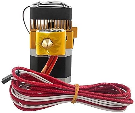 QWORK Assembled MK8 Extruder 0.2/0.3/0.4/0.5mm Print Nozzle Hotend Compatible with 1.75mm Filament for MakerBot Prusa i3 Reprap DIY 3D Printer