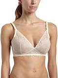 Le Mystere Women's Sexy Mama Wire-Free Nursing Bra,Ivory/Natural,36E