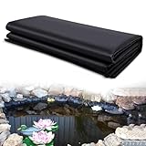 【Matériau sélectionné】- Notre revêtement de bassin est fabriqué en matériau HDPE de première qualité, résistant à l'usure, à la déchirure, à la pénétration, aux UV et à la perforation, offrant une protection à vos poissons et plantes, adapté à une utilisation en extérieur à long terme .