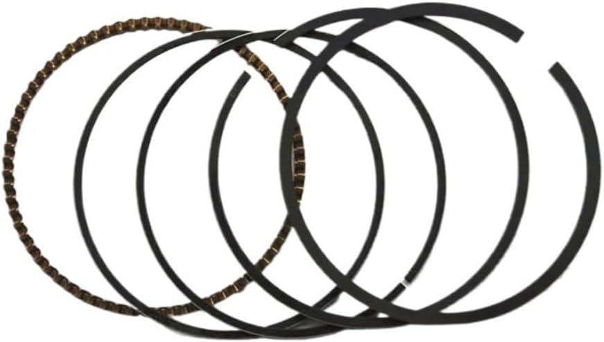 Piston Ring 70mm Fit for CH260 CH265 CH270 OHV Engine 4 Cycle 6.5HP Motors Includes Top Second Bottom Grooves(Piston Ring Set)