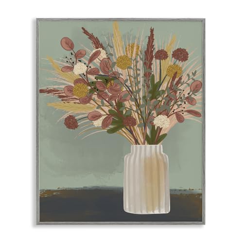 Botanical Sprigs Cottage Floral, 24 x 30 Inch Framed Giclée Print