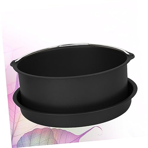1 Conjunto Pote De Bolo Airfryer Frigideira De Forno Airfryer Acessórios Para Chapa Fritadeira De Aç