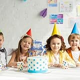 Royal Blue Silver Happy 21st Birthday Cake Toppers,21st Birthday Decorations for Boy,Personalised Cake Topper Blue Silver Star Cake Toppers for Girls Boys Birthdayparty Decorations Supplies - Image 5