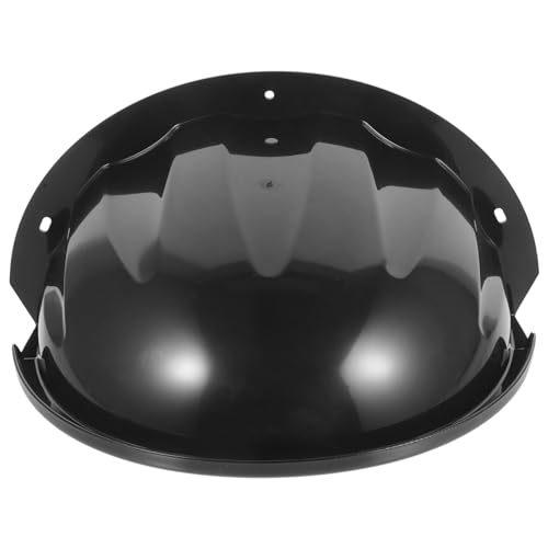 Cubierta de cámara para exteriores ventana grande carcasa ABS negra para sistema de seguridad