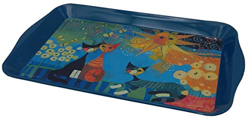 Fridolin Rosina Wachtmeister Dolce Vita Grand plateau en métal robuste Env. 32 x 2 x 19 cm