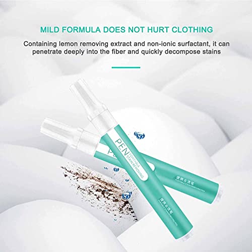 3Pcs Bleach Pen For Clothing - Portable Bleach Pen For Clothing Stain Removal, Small But Powerful, Grease Stain Remover Wash Free Laundry Clean Pen, Instantly Remove Stains In Just 30 Seconds (Blue) #TOP2