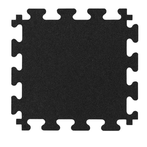 FANMATS MM7010 Rubber Active Tile Flooring, (Pack of 6)