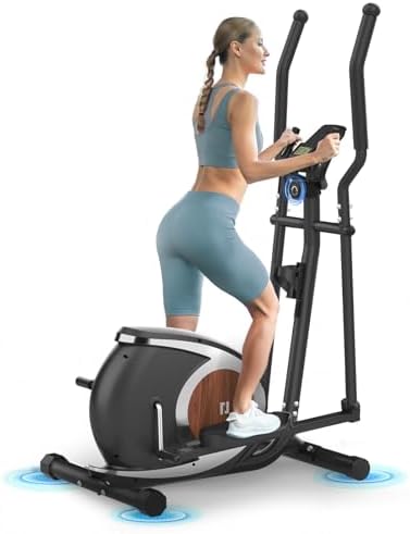 Bicicleta Elíptica Magnético, Máquina Eliptica Ultra-Silenciosa p...