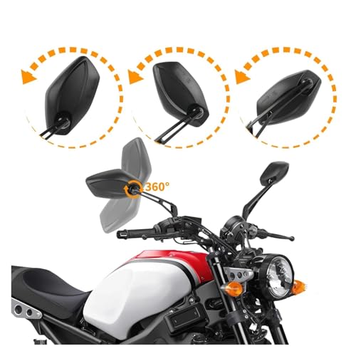 Espejo Extremo Manillar Universal para MT01 MT25 y XR650L 2
