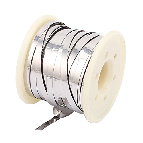 Uxcell A16030100Ux0520 7.5M 24.6Ft 0.2X4Mm Nichrome Flat Heater Wire For Heating Elements #TOP1