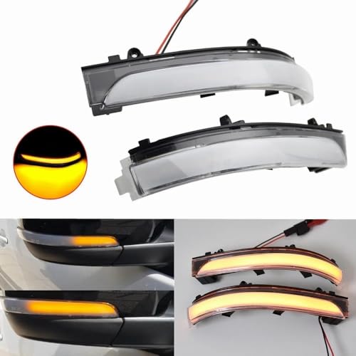Retrovisor LED dinámico para VW Golf G7 G6 y UP con intermitentes de flecha progresivos 5