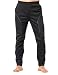 INBIKE Pantaloni Lunghi Invernali Antivento Termici per Ciclismo Traspirante da Uomo Outdoor Sports(Nero&Grigio,S)