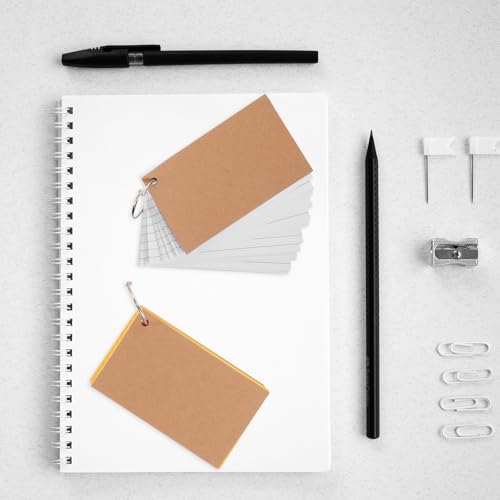 Tarjetas de estudio DOITOOL de doble cara para repasar exámenes y mejorar el rendimiento escolar 8