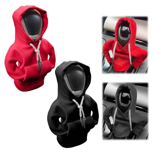 Guxisa Pommeau de Vitesse Décoratif pour Voiture (2 Pièces)